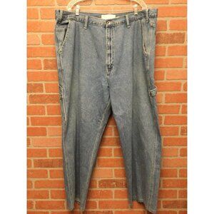Vintage Levi's Mens Carpenter Jeans Blue 48x30 (tag reads 48x32)